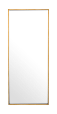 Зеркало настенное Halfeo в толстой раме (золотой)