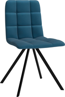 Мягкий стул Turin синий