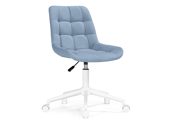 Офисное кресло Честер Голубой (Velutto 47 ) / Белый Честер голубой (velutto 47 ) / белый 