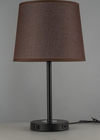 Настольная лампа Arti Lampadari Oggebio E 4.1.T3 BK