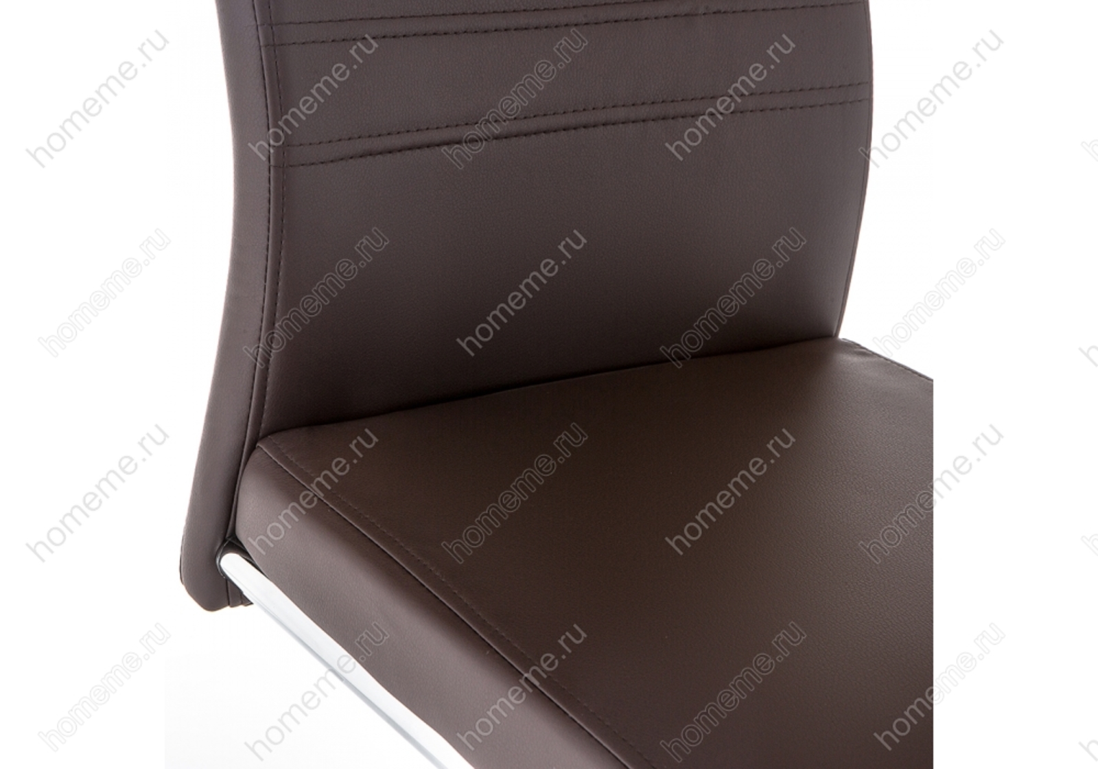 стул обеденный centiar d372 01 экокожа коричневая