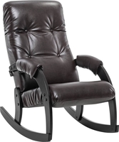 Кресло-качалка Модель 67 Венге, к/з Oregon perlamutr 120