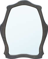 Зеркало "Элегия", серый ясень