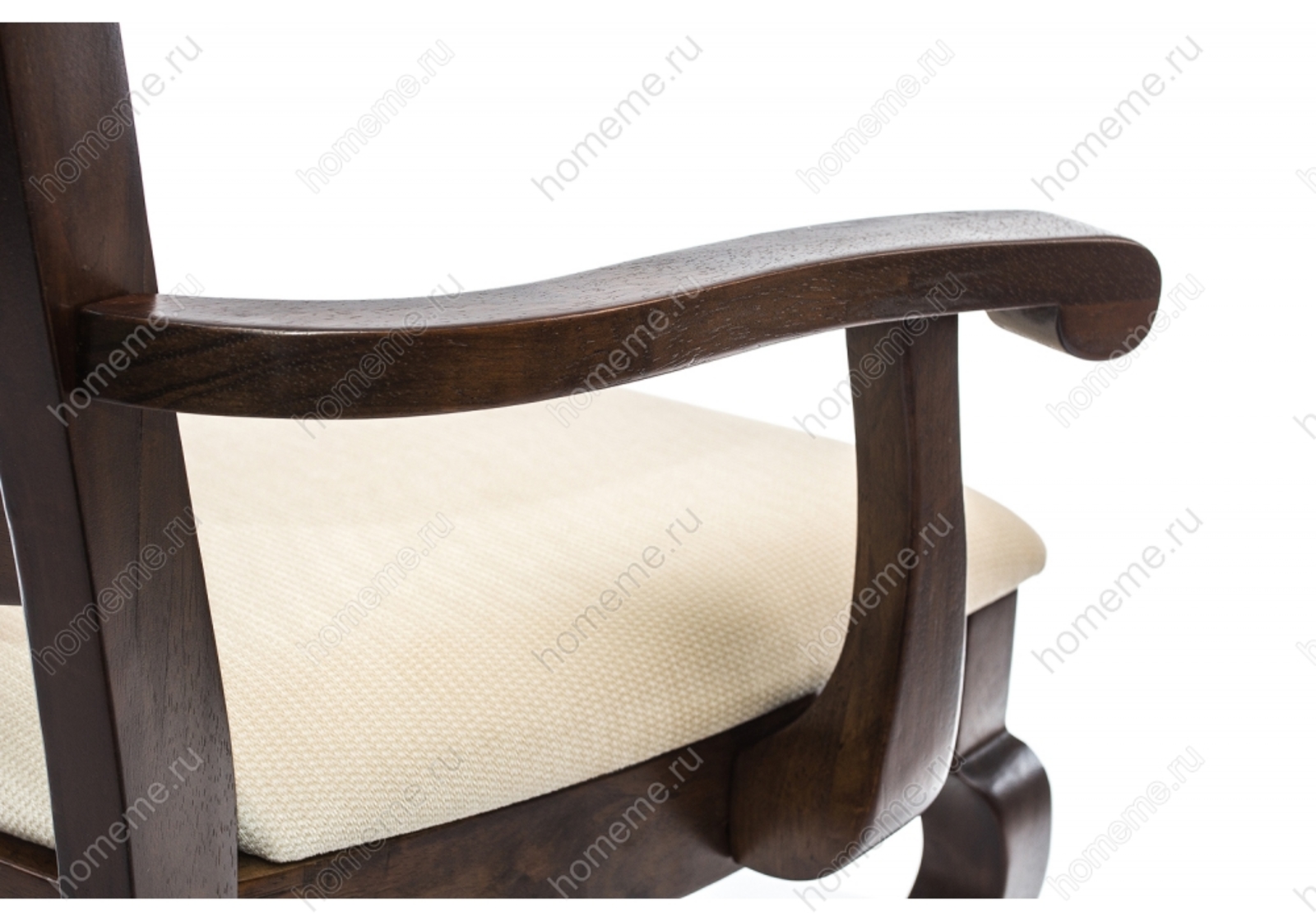 кресло карина с деревянными подлокотниками