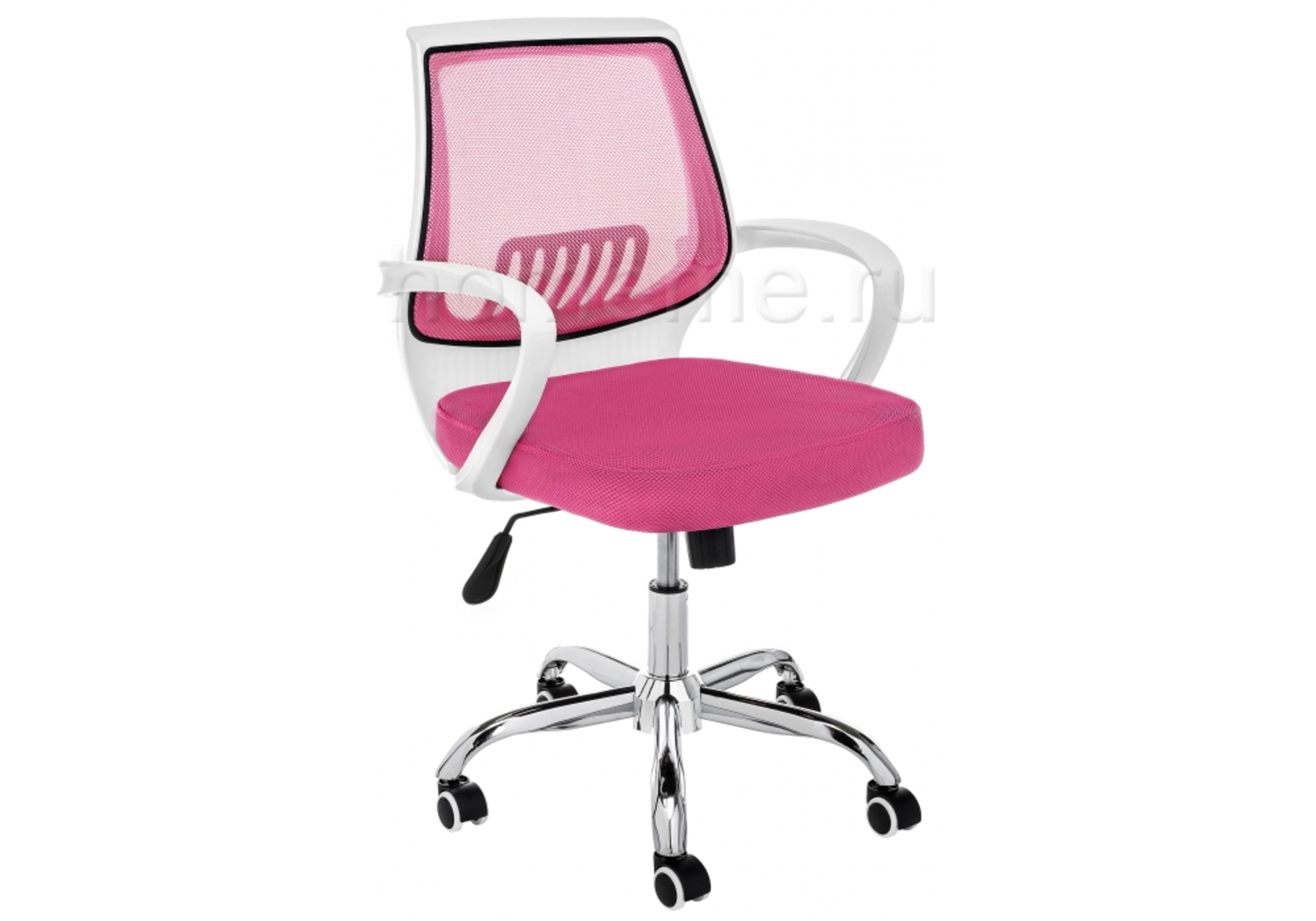 стул икеа компьютерный розовый