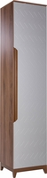 Шкаф одностворчатый универсальный Сканди 45 см Грей