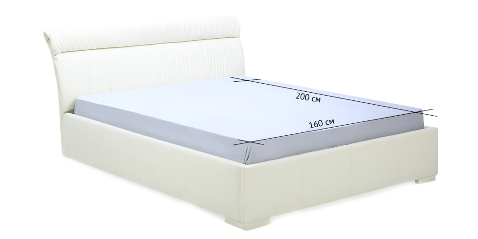кровать монако с подъемным механизмом 160х200