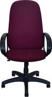 Офисное кресло Office Lab standart-1331 Ткань рогожка бордовая