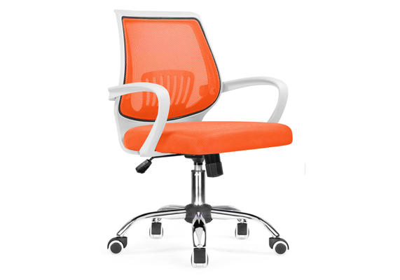 Компьютерное кресло Ergoplus Orange / White Ergoplus orange / white 