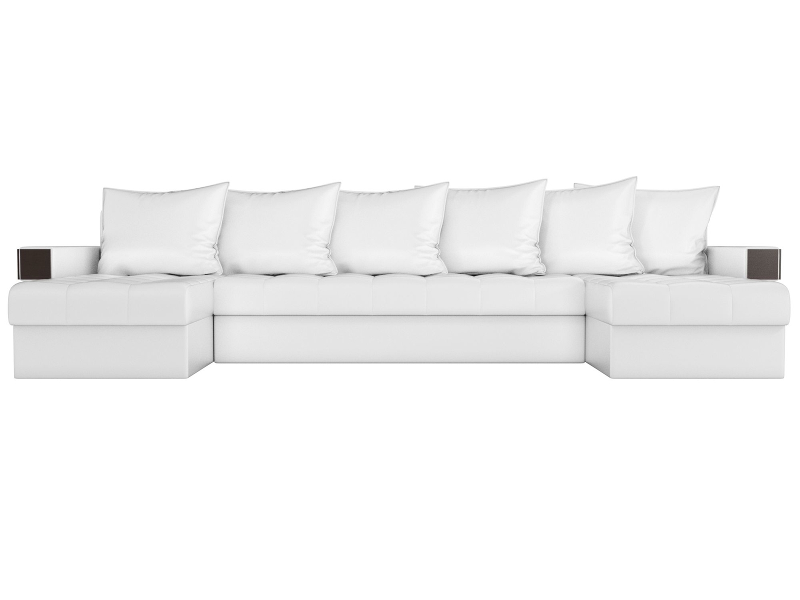 П-образный диван Венеция белый