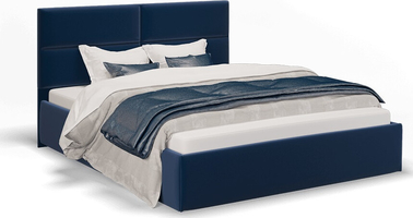 Кровать без основания Сити 160х200, синий