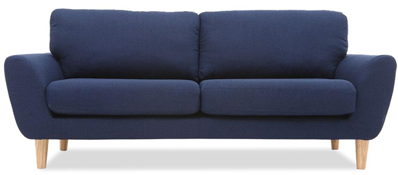 Прямой диван Алиса синий