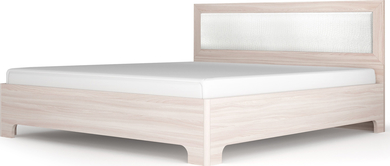 Кровать-1 с основанием 1600 экокожа Сорренто