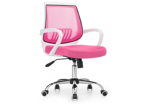 Компьютерное кресло Ergoplus Белое / Розовое Ergoplus белое / розовое 